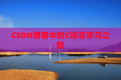 CSDN博客中的C语言学习之旅