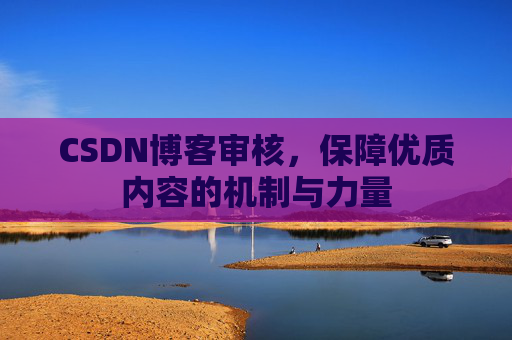 CSDN博客审核，保障优质内容的机制与力量